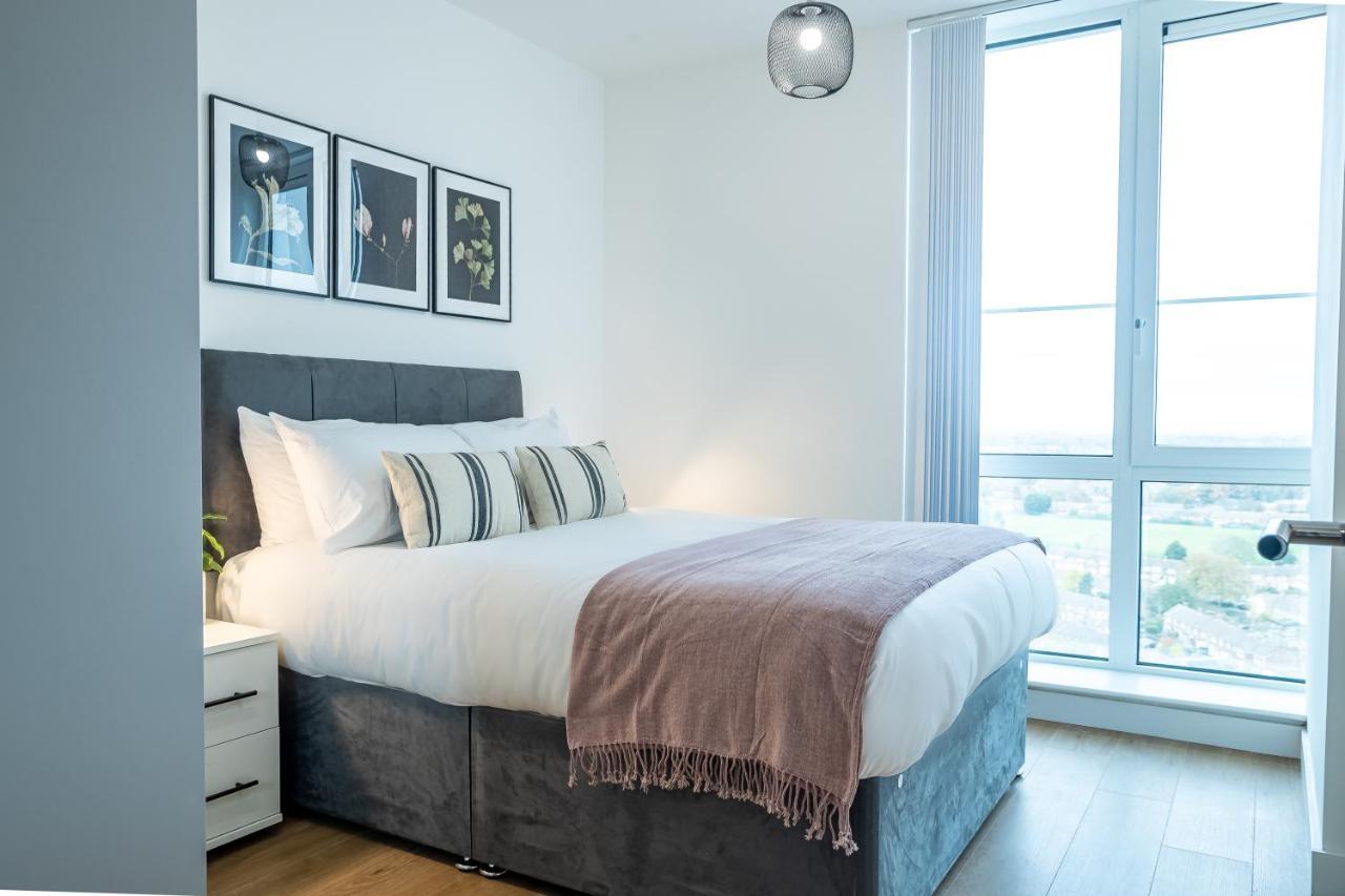 Luxe Apartments Bracknell Near Ascot, Legoland, Windsor, Lexicon - Free Parking & Gym Exteriör bild