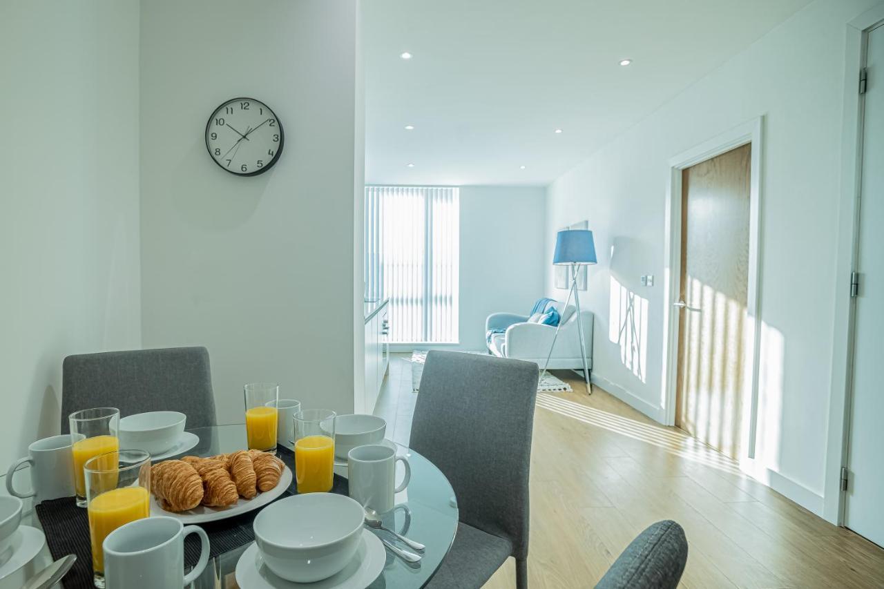 Luxe Apartments Bracknell Near Ascot, Legoland, Windsor, Lexicon - Free Parking & Gym Exteriör bild